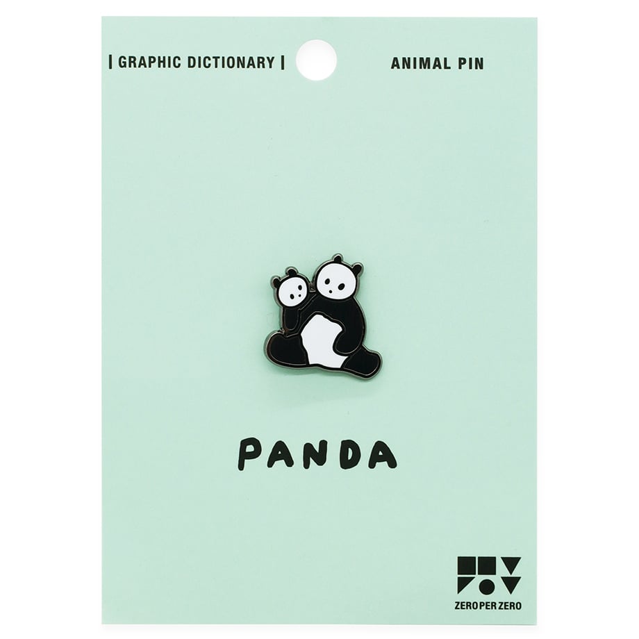 PANDA | Animal Pin | ZERO PER ZERO_JP