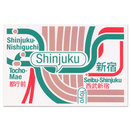 TOKYO SHINJUKU 3 | Postcard
