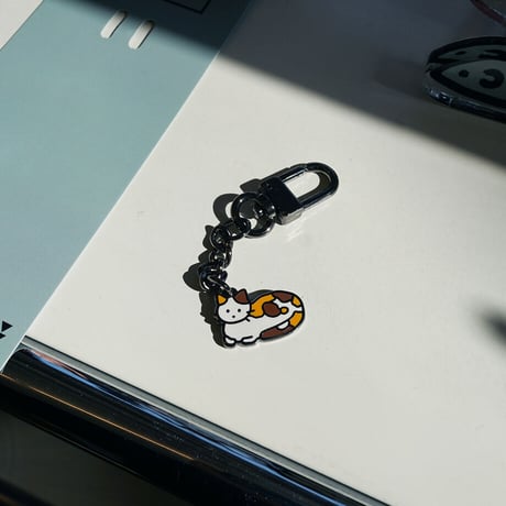 CAT | Metal Keyring