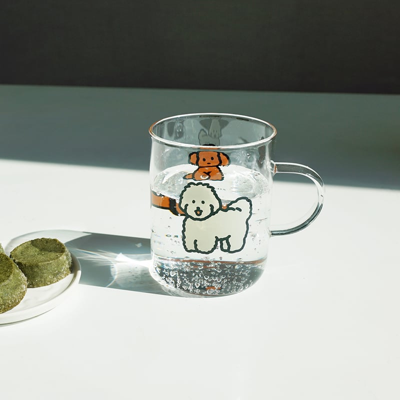DOG 2 M | Glass cup | ZERO PER ZERO_JP