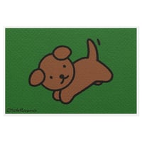 SNUFFY JUMP | Miffy Silkscreen postcard