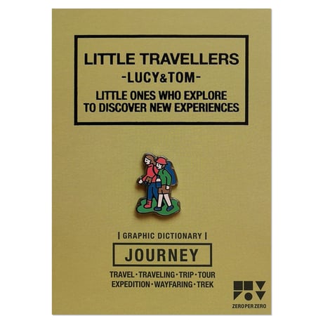 LITTLE TRAVELLERS LUCY&TOM | Pin