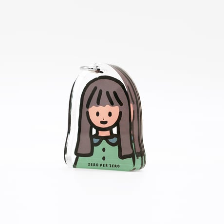 GIRL | Objet Keyring