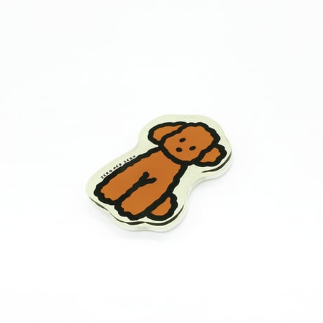 BROWN POODLE 3 | Magnet