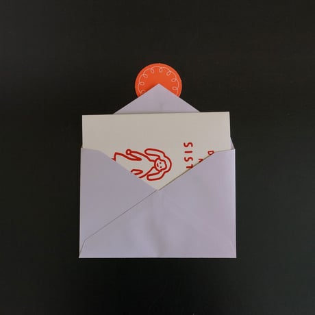 DEAR MY SISTER | Pressed card