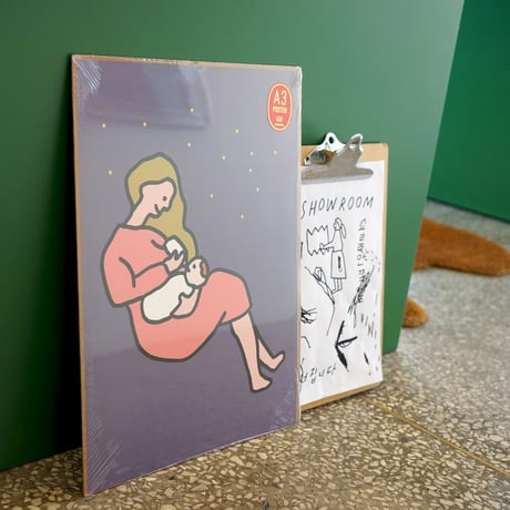 BOTTLE FEEDING | A3 poster（受注生産商品）