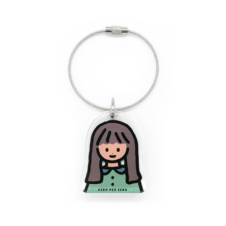 GIRL | Objet Keyring
