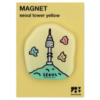 SEOUL TOWER yellow | Magnet