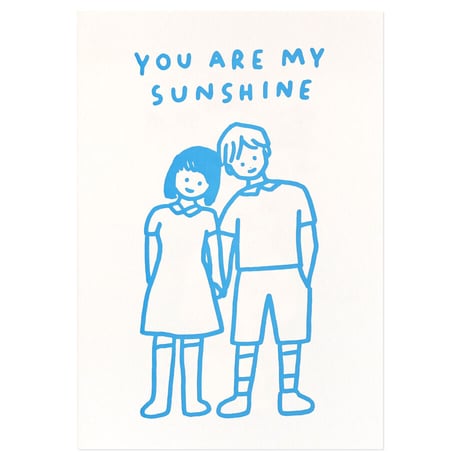 COUPLE 3 (SUNSHINE) | Pressed card