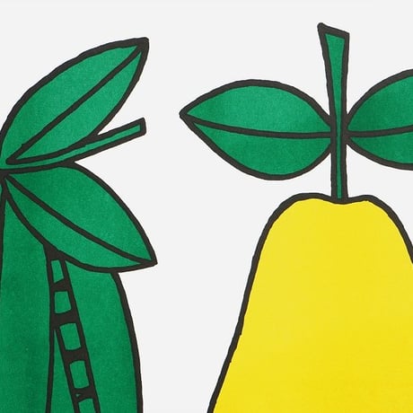 PEA & PEAR | Miffy A3 RISO poster