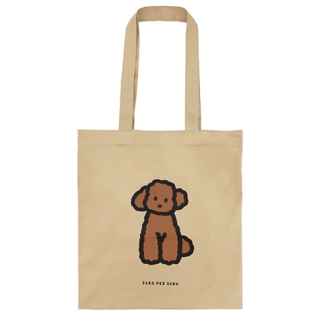 POODLE 2 beige | Eco bag