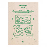 TRAIN TRIP 2 SEOUL beige | Passport note