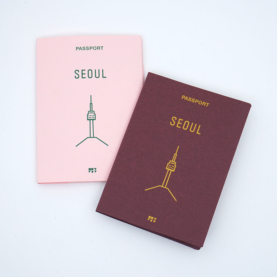 SEOUL pink | Passport cover | ZERO PER ZERO_JP