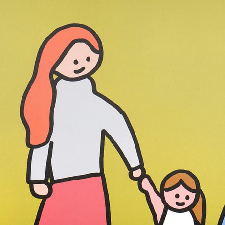 FAMILY OF FOUR 2 | A3 poster（受注生産商品）