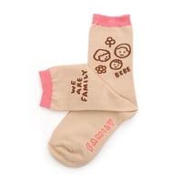 FAMILY Beige (M / 24cm) | Socks
