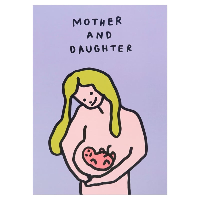 MOTHER AND DAUGHTER | A3 poster（受注生産商品） | ZERO
