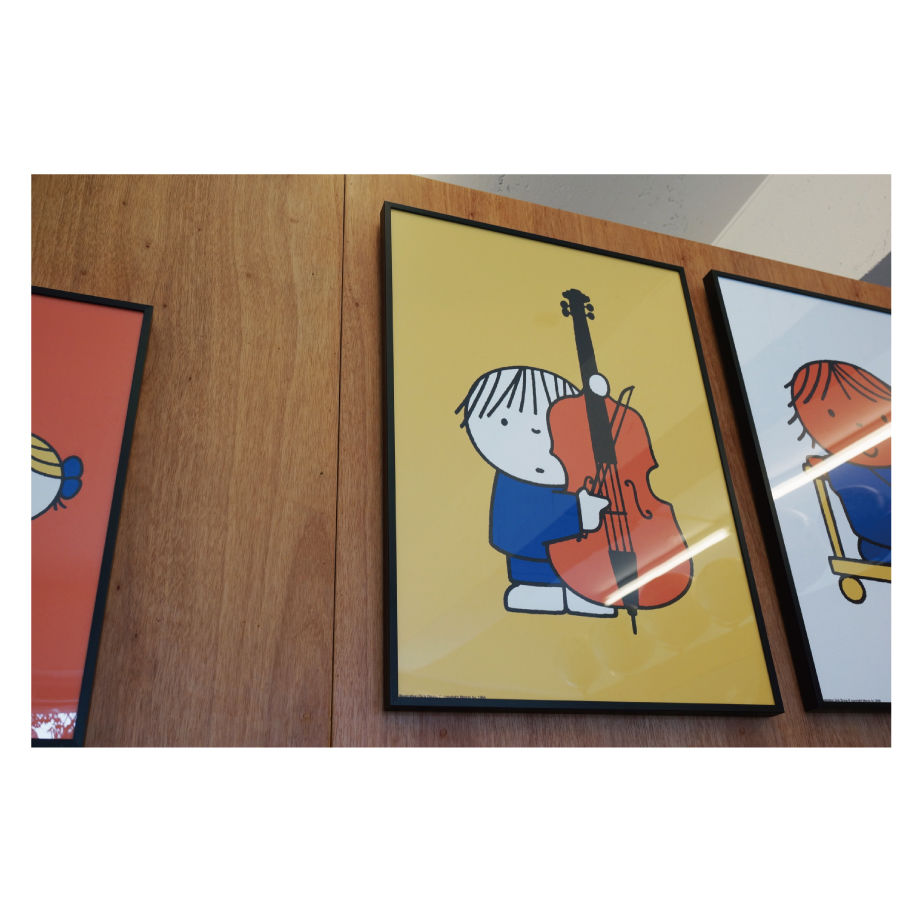 DOUBLE BASS | Miffy A2 poster | ZERO PER ZERO_JP