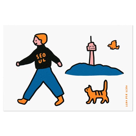 WALK WALK SEOUL | Postcard