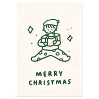 CHILD | Christmas pressed card