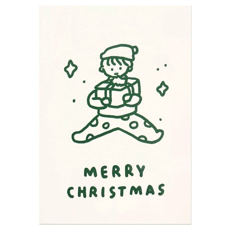 CHILD | Christmas pressed card