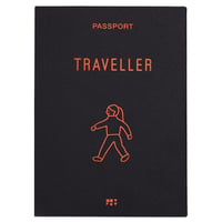 WALKWALK GIRL black | Passport cover