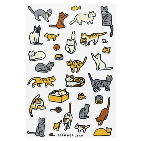 CATEGORY SILKSCREEN POSTCARD | ZERO PER ZERO_JP