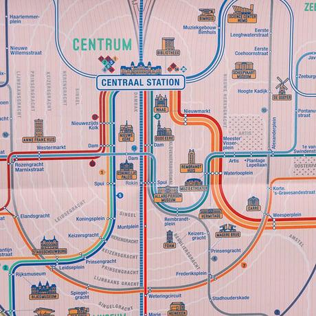 AMSTERDAM | City map