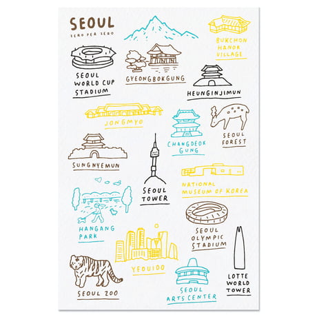 SEOUL - HAND9 | Postcard