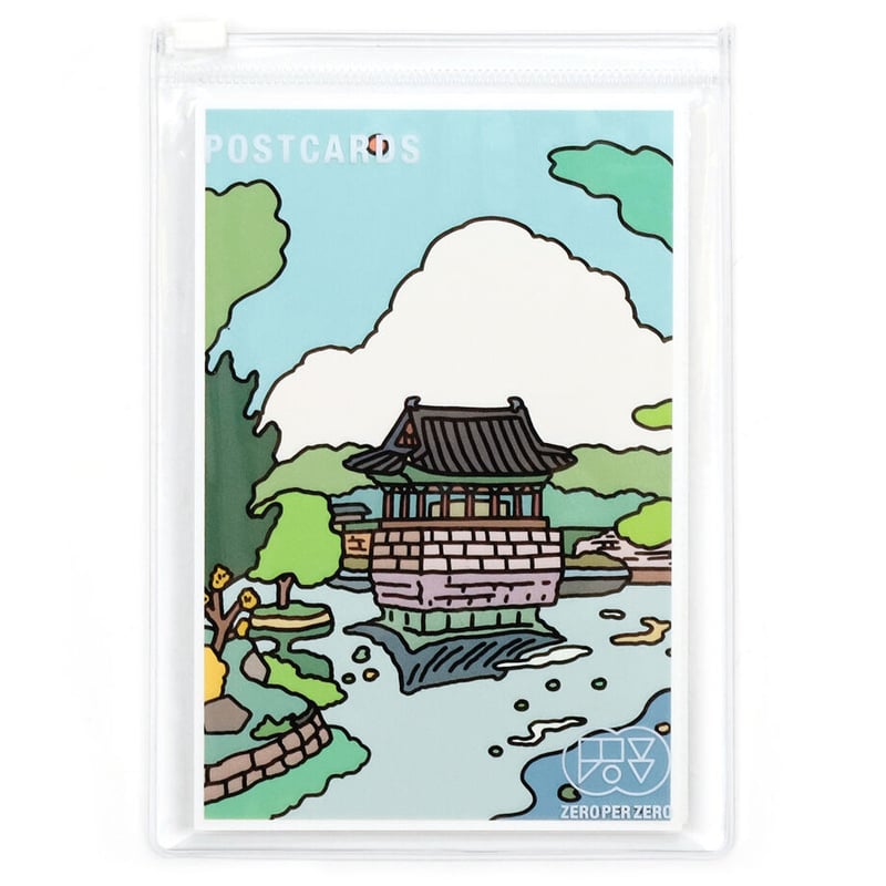 GYEONGJU | Postcard set | ZERO PER ZERO_JP