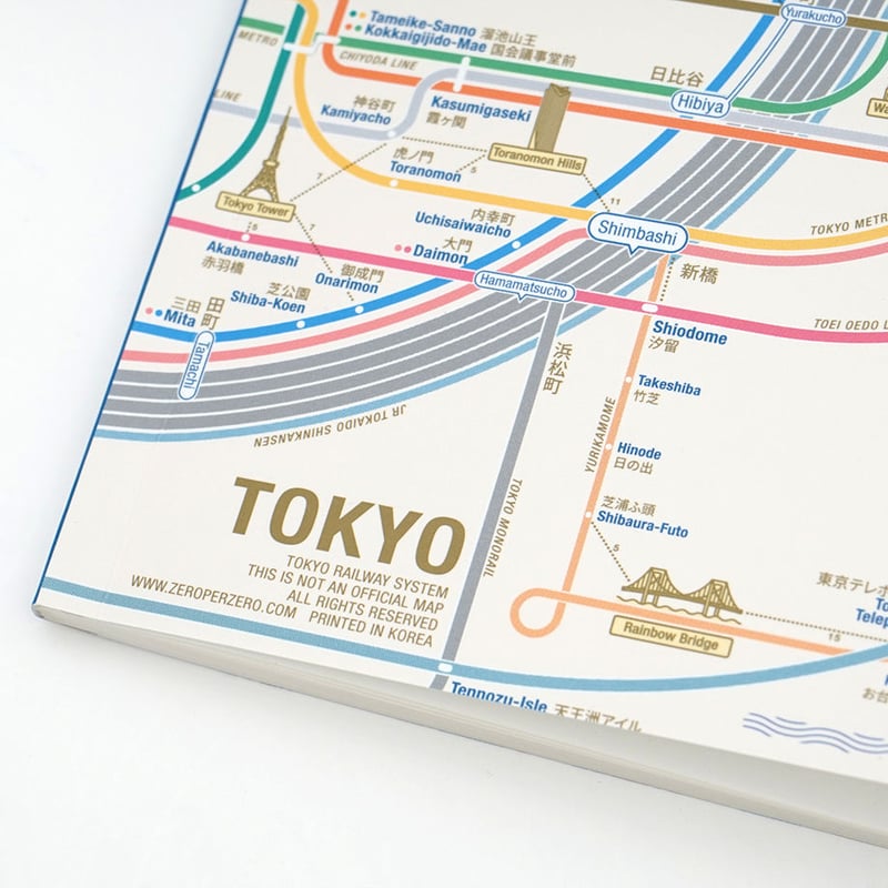 TOKYO2 | A5 note | ZERO PER ZERO_JP