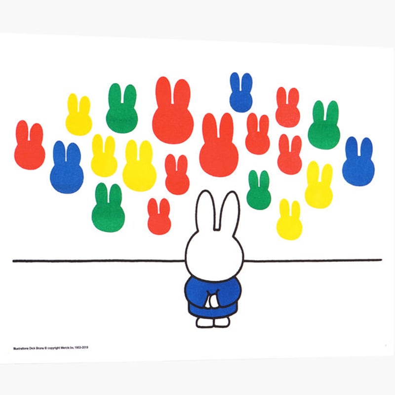 MUSEUM 2 | Miffy A3 RISO poster | ZERO PER ZERO_JP