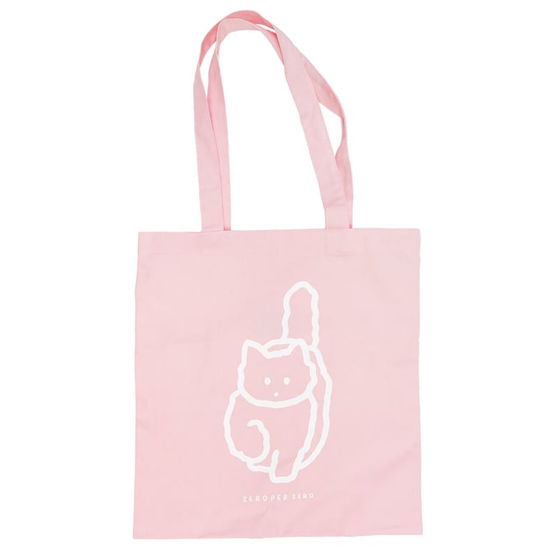 CAT pink | Eco bag | ZERO PER ZERO_JP CAT pink | Eco bag | ZERO PER ZERO_JP
