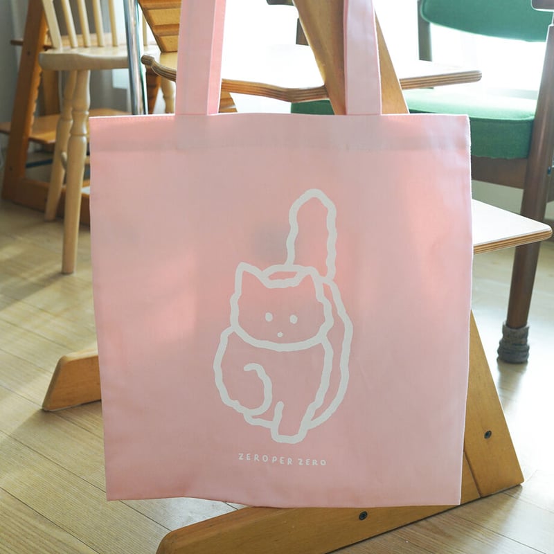 CAT pink | Eco bag | ZERO PER ZERO_JP CAT pink | Eco bag | ZERO PER ZERO_JP