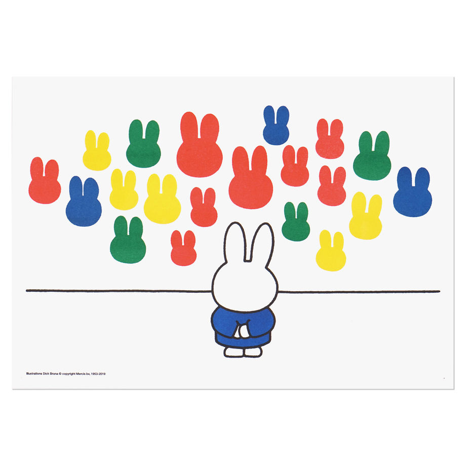 MUSEUM 2 | Miffy A3 RISO poster | ZERO PER ZERO_JP