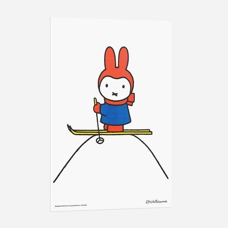 SKI | Miffy A3 RISO poster