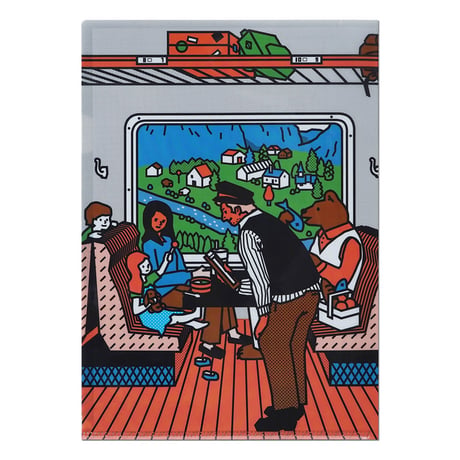 TRAIN (FLAM) | A4 folder