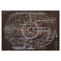 TOKYO brown | Railway poster