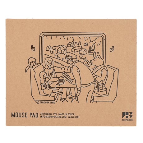 BEAR | Mouse pad (DIE-CUT)