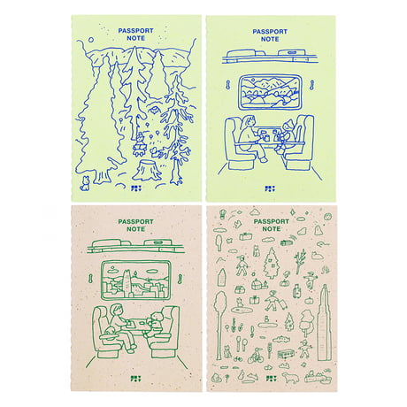 FOREST green | Passport note