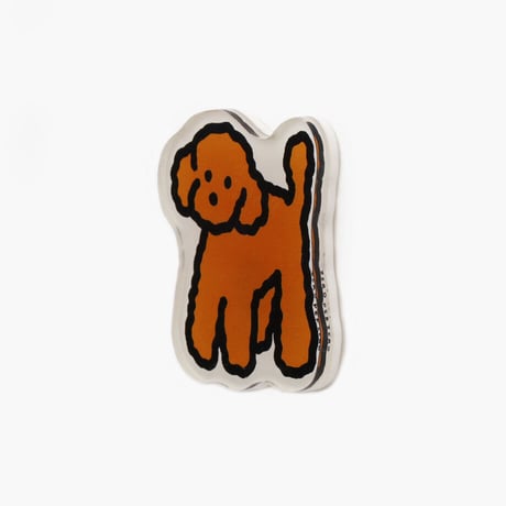 BROWN POODLE | Magnet