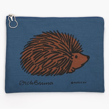 HEDGEHOG blue | Miffy Pouch