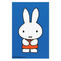 MIFFY IN RED DRESS | Miffy Silkscreen postcard