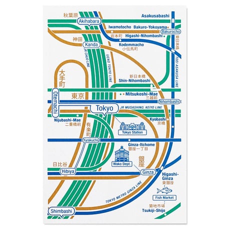 TOKYO EAST | Postcard