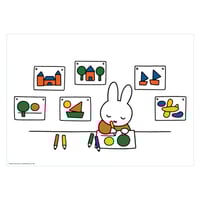 DRAWING | Miffy A2 poster