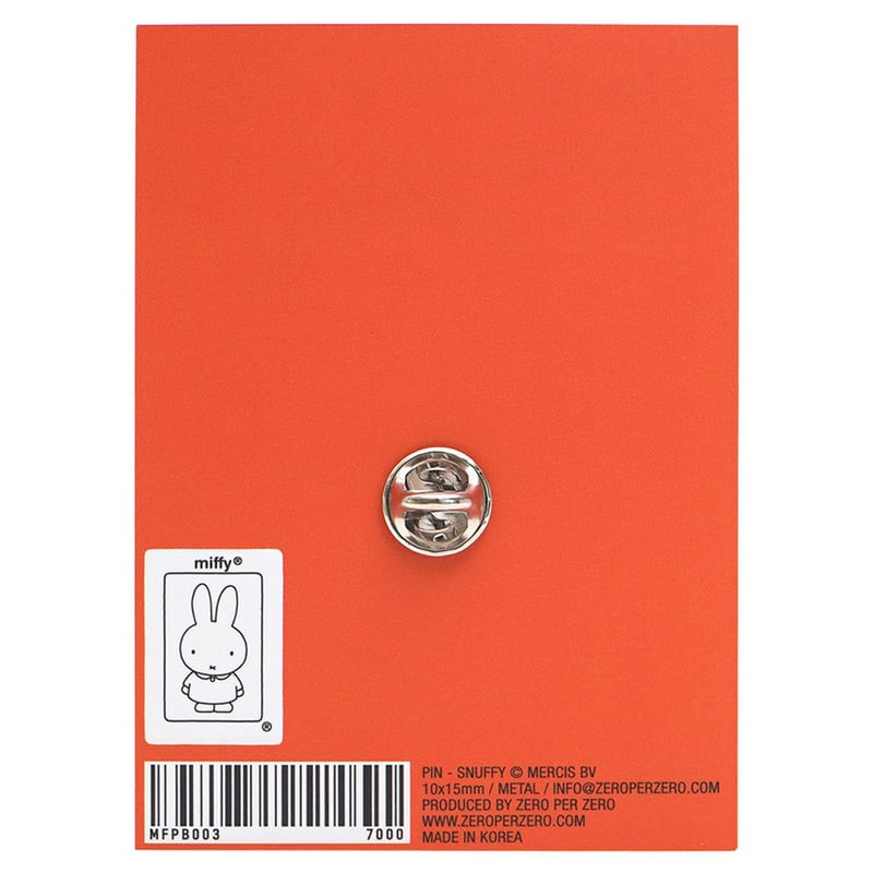SNUFFY | Miffy Pin | ZERO PER ZERO_JP