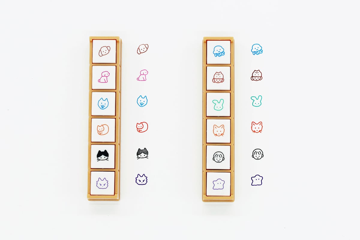 DOG & CAT | Pochitto 6 Stamp | ZERO PER ZERO_JP