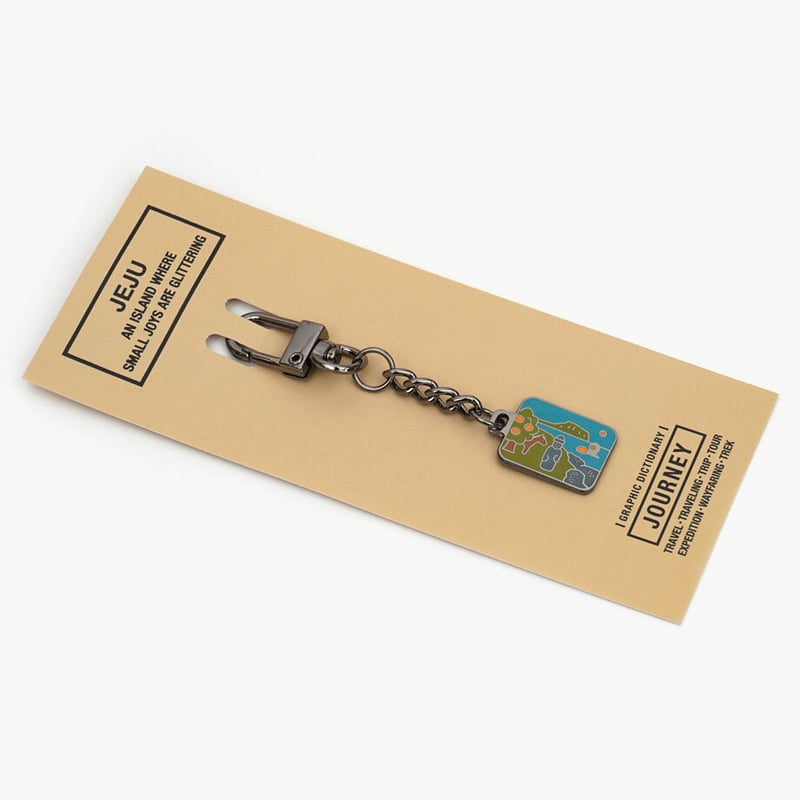 JEJU | Metal Keyring | ZERO PER ZERO_JP