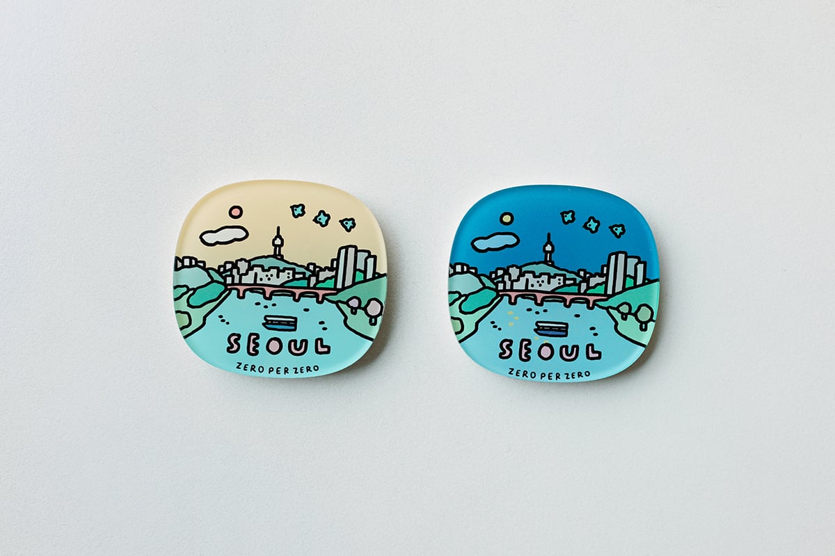 本物保証　大韓隆煕二年　半圓　美品 SEOUL HANGANG 2 | Magnet | ZERO PER ZERO_JP