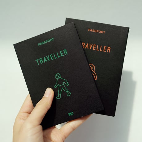 WALKWALK GIRL black | Passport cover