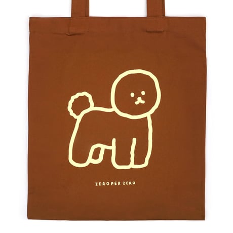 DOG brown | Eco bag